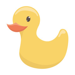 Toy duck cartoon design vector illustration