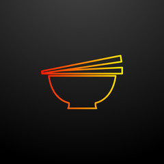 soup plate nolan icon. Elements of food set. Simple icon for websites, web design, mobile app, info graphics