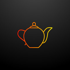 kettle nolan icon. Elements of food set. Simple icon for websites, web design, mobile app, info graphics