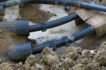 repair of underground utilities and pipelines