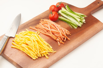 冷やし中華の具材