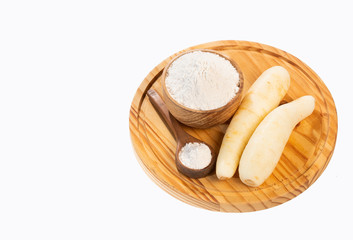 The parsnips, celery creole, racacha, virraca, white carrot - Arracacia xanthorrhiza