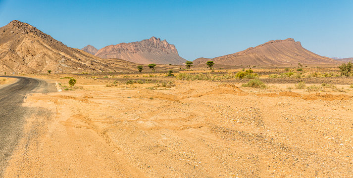 desert in Morocco nrar Agdz, Mergouza region