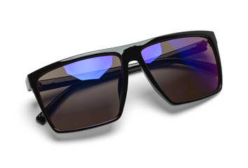 Black Folded Polarized Sun Glasses