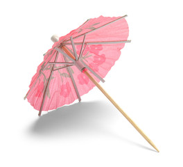 Pink Cocktail Umbrella