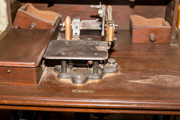 antique sewing machine