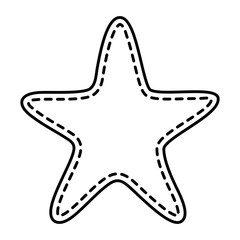 Isolated star shape design vector illustration