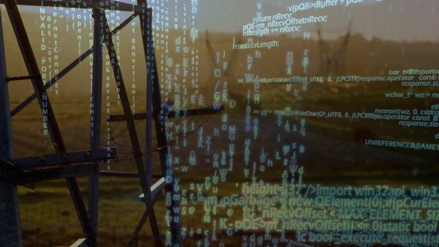 Program codes and a field during the day