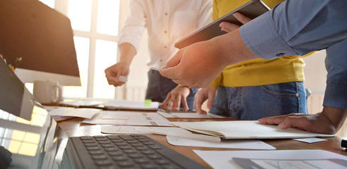 UI UX teamwork planning and developer mobile prototype application.