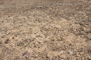 Gray land gravel background, gravel land pavement background material