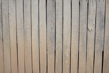 Old wood fence plank texture and background,