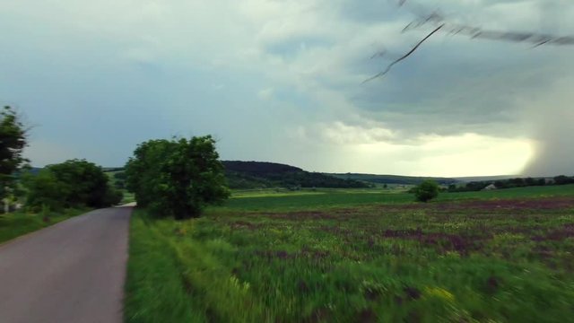 Cloud rain is too close