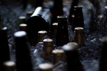 beer bottles