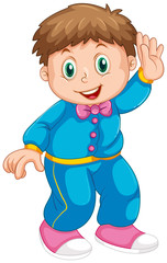 A cute boy chaarcter