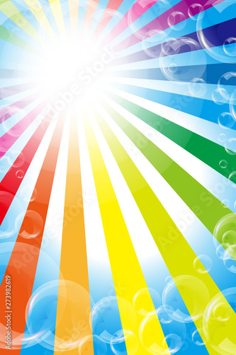 Background Wallpaper Vector Illustration Design Free Free Size Charge Free Colorful Color Rainbow Show Business Entertainment Party Image 背景素材壁紙 イラスト 楽しいパーティー レインボー シャボン玉 放射光 輝き 無料 フリーサイズ Wall Mural Tomo00 Background Wallpaper Vector Illustration Design Free Free Size Charge Free Colorful Color Rainbow Show Business Entertainment Party Image 背景素材壁紙 イラスト 楽しいパーティー レインボー シャボン玉 放射光 輝き 無料 フリーサイズ Wall Mural Tomo00