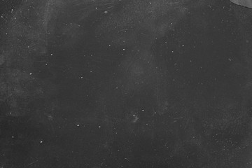Dust and scratches design. Black abstract background. Night sky effect. Copy space.