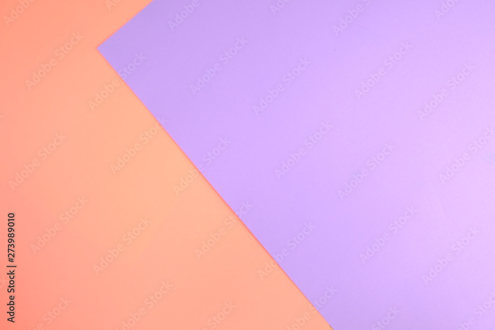 Aufkleber abstract color background. paper blanks on a table. office minimalism style concept. empty space for
