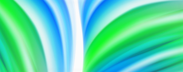 Glossy colorful liquid waves abstract background,, modern techno lines