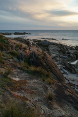 Abendrot am Salmon Rock in Cape Conran Australien