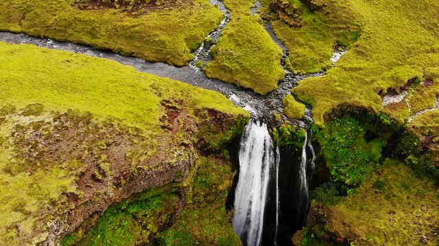 Waterfall in Iceland