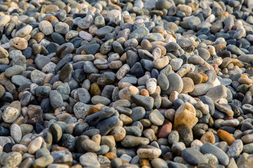 background texture stones gray pebbles