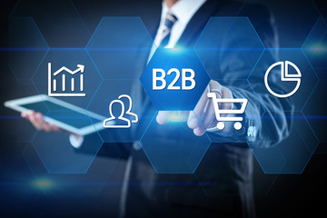 B2B Business Company Commerce Technology Marketing concept