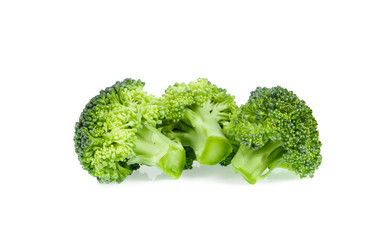 broccoli isolated on white