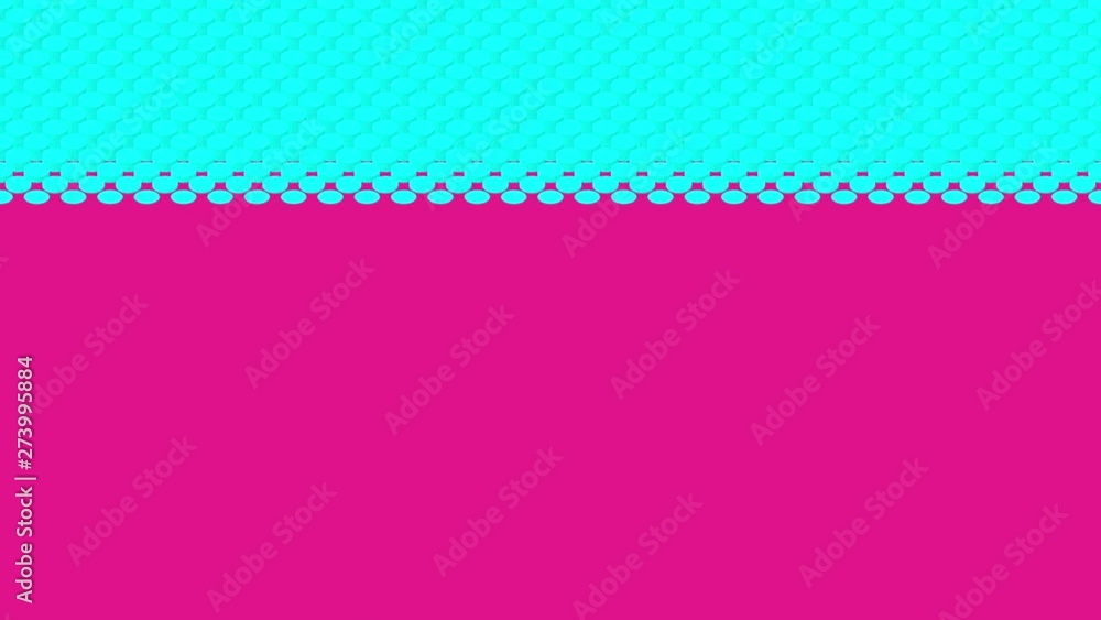 Poster cylinder box 3d virtual isometric shuffle wave pattern, blockchain technology concept design illustr