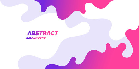 Obraz premium Bright poster with dynamic waves. Vector illustration in minimal style