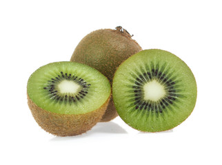 kiwi fruit isolated on white background