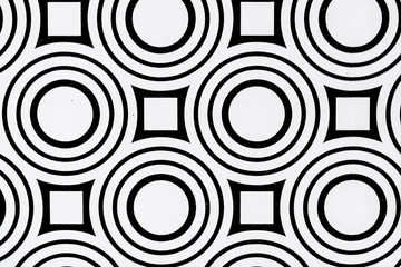 Arrière plan noir et blanc aux motifs graphiques