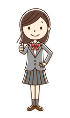 女子学生　Good