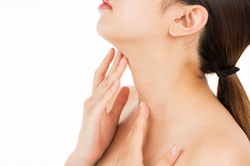 首のスキンケア