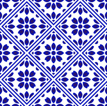 vintage tile pattern