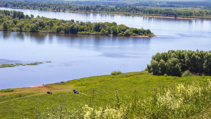 beautiful view of the river