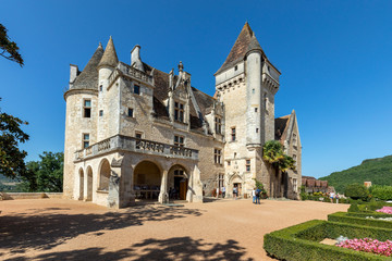  Chateau des Milandes, a castle  in the Dordogne, from the forties to the sixties of the twentieth...