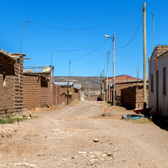 Fototapeta premium Village in Bolivia