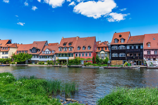 Little Venice at Bamberg in Bavaria, Germany