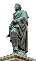 Mozart statue in Salzburg