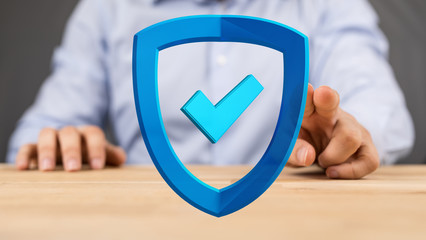 security data code digital in hand