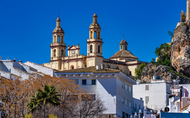 Olvera white village in Cadiz province, Andalusia, Spain