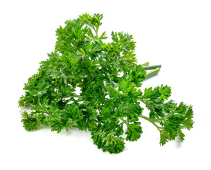 parsley isolated on a white background