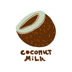 Vegan Milk package template vector