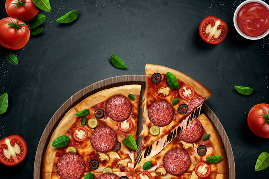 Pepperoni Pizza Ads