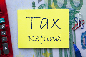 Tax Refund Concept