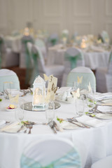 UK Wedding Breakfast Table Layout And Gifts