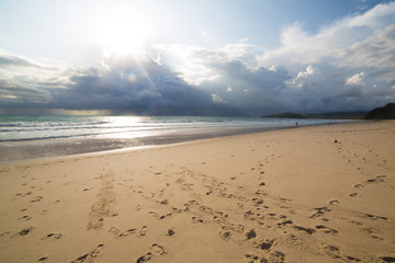 Storm in sea at Phuket island