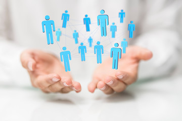 community 3d in a network
