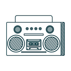 old music radio player icon