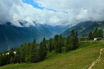 Italy-view from the cableway